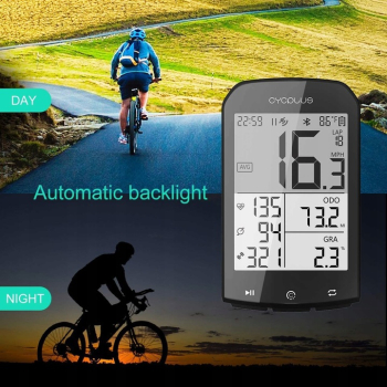 Licznik rowerowy bezprzewodowy ANT+GPS Cycplus M1 V2.0