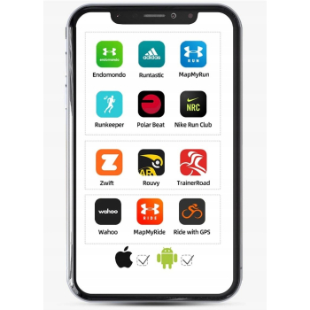 CYCPLUS H1 Bezprzewodowy czujnik tętna pulsometr ANT+ Bluetooth Wodoodporny