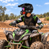Kask Na Rower, Hulajnoga, BMX, Quad Ful Face Rozmiar S + Google Gratis..