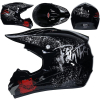 Kask Na Rower, Hulajnoga, BMX, Quad Ful Face Rozmiar S + Google Gratis..