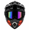 Kask Na Rower, Hulajnoga, BMX, Quad Ful Face Rozmiar S + Google Gratis..
