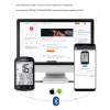 Licznik rowerowy bezprzewodowy Aplik. ANT+GPS Cycplus M1 V2.0