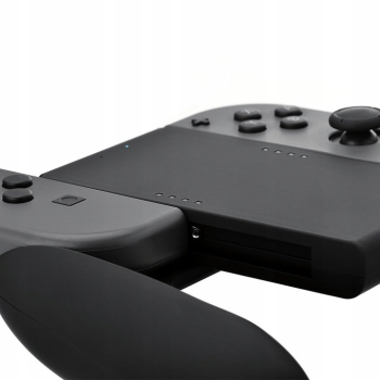 Uchwyt Grip do kontrolerów Joy-Con Nintendo Switch Czarny