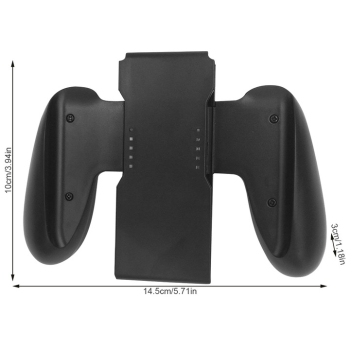 Uchwyt Grip do kontrolerów Joy-Con Nintendo Switch Czarny
