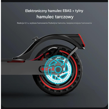 Hulajnoga Elektryczna iScooter i9, Silnik 350W Akumulator 7,5Ah