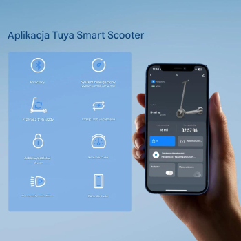 Hulajnoga Elektryczna iScooter i9, Silnik 350W Akumulator 7,5Ah