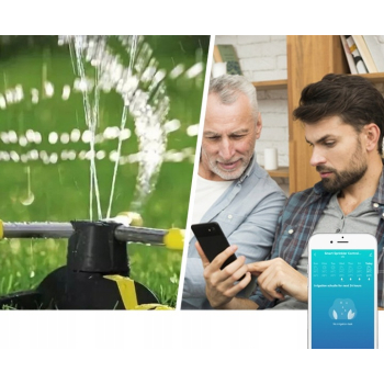 Sterownik nawadniania Tuya WiFi 8 sekcji z zasilaczem