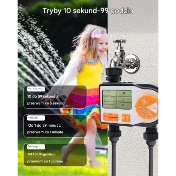 Sterownik Nawadniania Na Kran 2 sekcje Ac Pro 2x