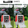 Sterownik automatyczny nawadniania 2 sekcje na kran LCD Programator czasu Aqualin