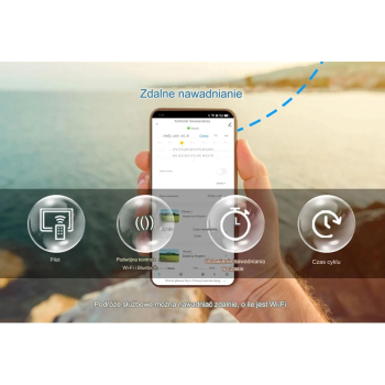 FUJIN Sterownik automatyczny nawadniania 2 sekcje na kran WiFi i Bluetooth