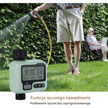 Sterownik automatyczny nawadniania na kran Cyfrowy programator HCT-322