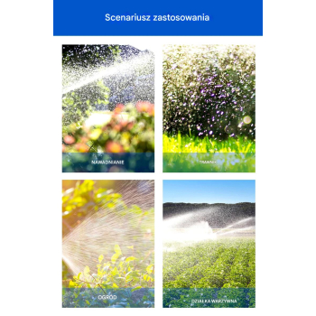 Sterownik automatyczny nawadniania z czujnikiem deszczu Rain-Seer na kran LCD