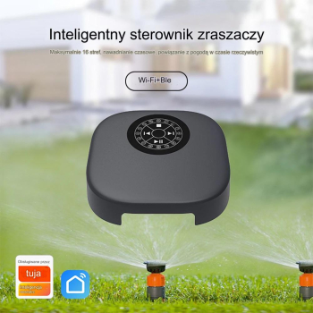 Sterownik nawadniania Ogrodu WiFi Tuya 16 STREF z zasilaczem