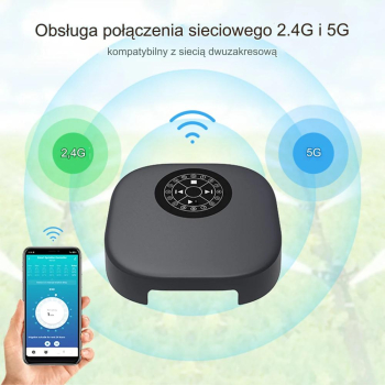 Sterownik nawadniania Ogrodu WiFi Tuya 16 STREF z zasilaczem