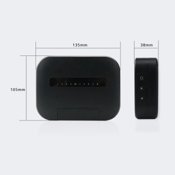 Sterownik nawadniania Ogrodu 8 STREF WiFi 8 sekcji z zasilaczem 24V