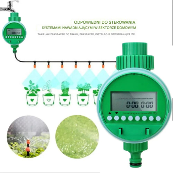 Sterownik automatyczny nawadniania na kran cyfrowy programator LCD
