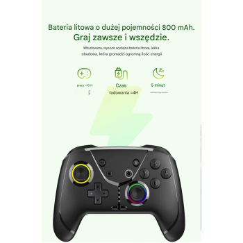 Pad / Kontroler do Nitendo Switch Bluetooth HD6900