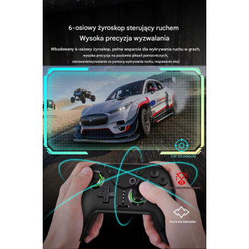 Pad / Kontroler do Nitendo Switch Bluetooth HD6900