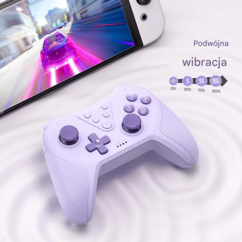 Pad / Kontroler do Nitendo Switch Bluetooth T37 Fiolet