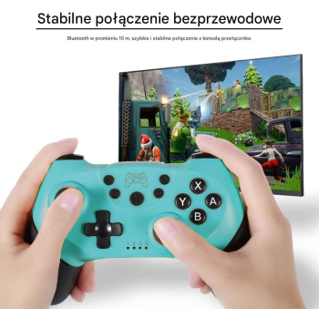 Pad / Kontroler do Nitendo Switch Bluetooth N-SL Green
