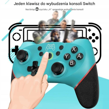 Pad / Kontroler do Nitendo Switch Bluetooth N-SL Green