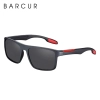 Okulary Przeciwsłoneczne BARCUR BC2306 Red Gray