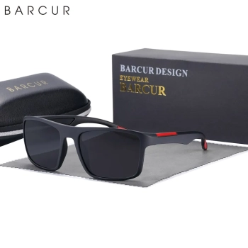 Okulary Przeciwsłoneczne BARCUR BC2306 Red Gray