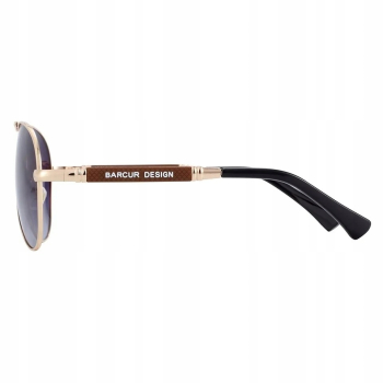 Okulary Przeciwsłoneczne BARCUR BC8009 Gold Gradient