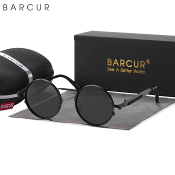 Okulary Przeciwsłoneczne BARCUR BC8377 Black Gray