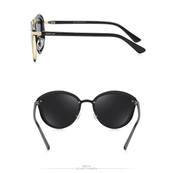Okulary Przeciwsłoneczne BARCUR BC8705 Gold Black