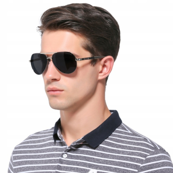 Okulary Przeciwsłoneczne BARCUR BC8768 Black Gray