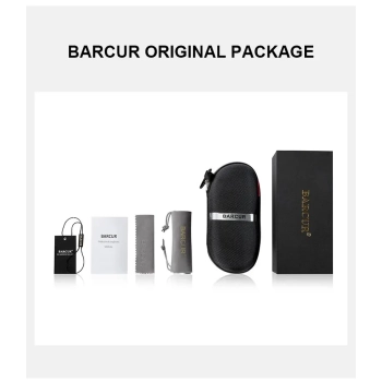 Okulary Przeciwsłoneczne BARCUR BC8768 Black Gray