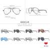 Okulary Przeciwsłoneczne BARCUR BC8768 Gun Gray