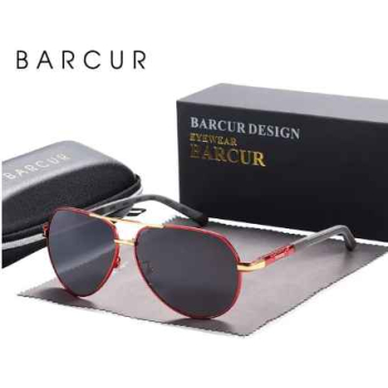 Okulary Przeciwsłoneczne BARCUR BC8768 Red Gray