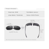 Okulary Przeciwsłoneczne KINGSEVEN N7088 Black Photochromic