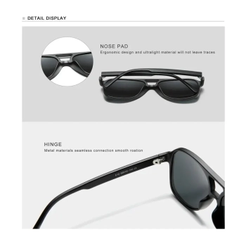 Okulary Przeciwsłoneczne KINGSEVEN N7129 Black Gray