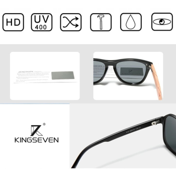 Okulary Przeciwsłoneczne KINGSEVEN N7129 Black Gray