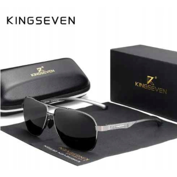 Okulary Przeciwsłoneczne KINGSEVEN N7188 Silver Gray