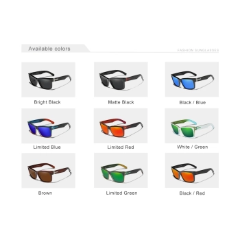Okulary Przeciwsłoneczne KINGSEVEN N750 Black Blue