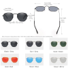 Okulary Przeciwsłoneczne KINGSEVEN N7936 Black Gray