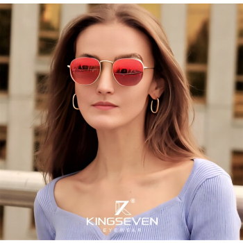 Okulary Przeciwsłoneczne Kingseven Uv400 Pilotki