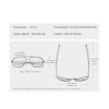 Okulary Przeciwsłoneczne KINGSEVEN N7719 Gun Photochromic