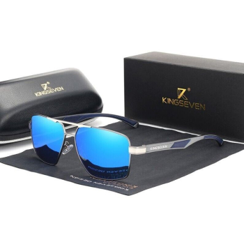 Okulary Przeciwsłoneczne KINGSEVEN N7719 Gun Blue
