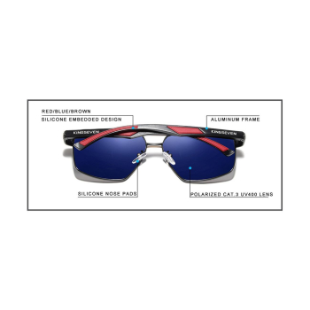 Okulary Przeciwsłoneczne KINGSEVEN N7719 Gun Photochromic