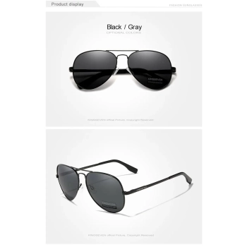 Okulary Przeciwsłoneczne KINGSEVEN N7735 Black Gray