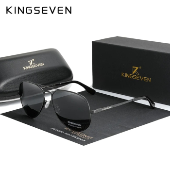 Okulary Przeciwsłoneczne KINGSEVEN N7735 Black Gray
