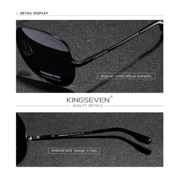 Okulary Przeciwsłoneczne KINGSEVEN N7936 Black Gray