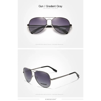 Okulary Przeciwsłoneczne KINGSEVEN N7735 Gun Gradient Gray