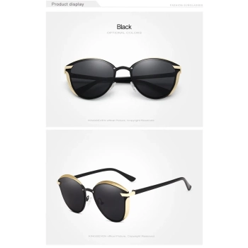Okulary Przeciwsłoneczne KINGSEVEN N7824 Gold Gray