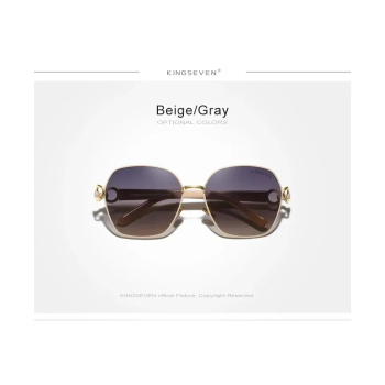 Okulary Przeciwsłoneczne KINGSEVEN N7898 Beige Gray